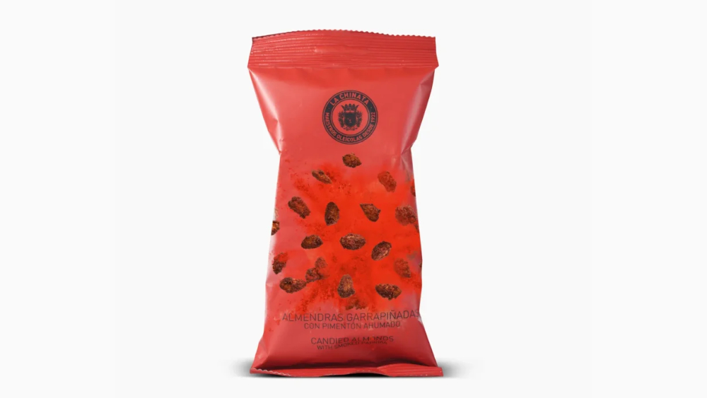 Caramelized almonds with smoked paprika (125g), La Chinata