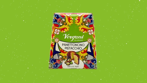 Pistachio "Sicily Trip" Panettoncino (100gr), Vergani